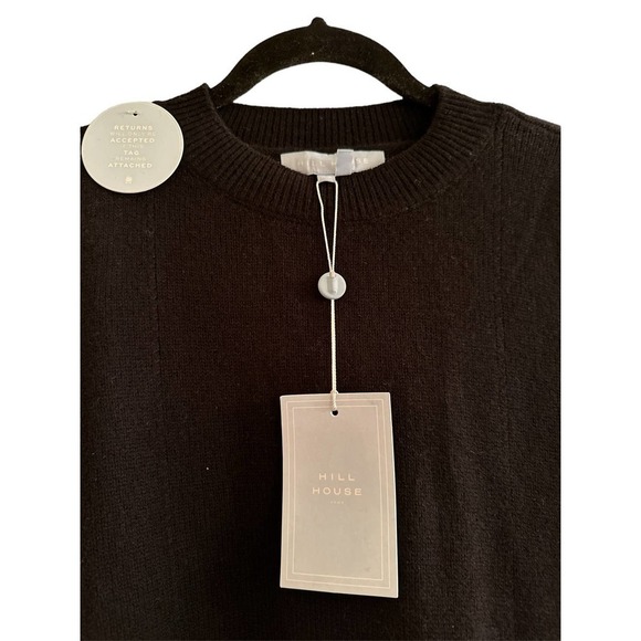 Hill House The Silvia Sylvia Sweater in Black - Picture 4 of 7